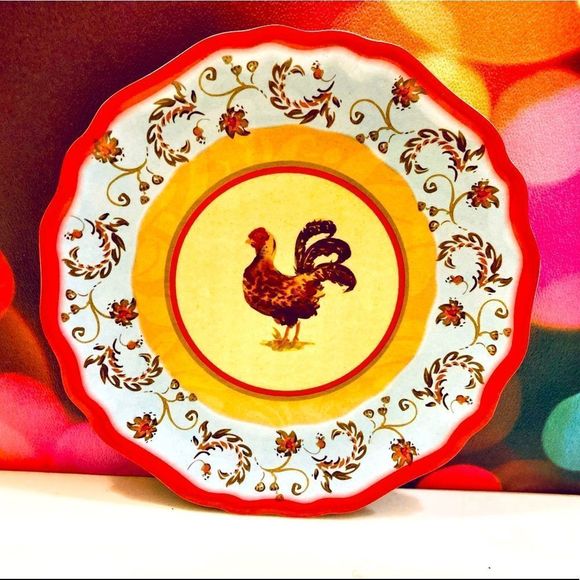 Rooster 🐓Plates 🍽 - Picture 5 of 12
